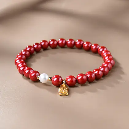 [Design] Zhu Sha Fu Brand Single Ring Bracelet