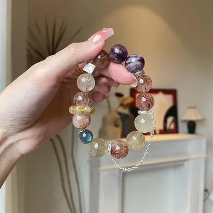 [Design] Purple Ghost Black Gold Ultra Treasure Bracelet