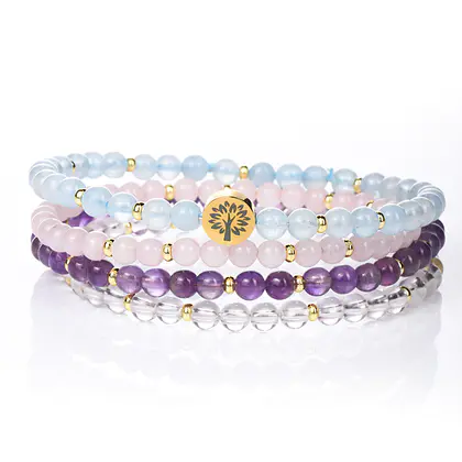 [Design] 4 in 1 Energy Bracelet - Inner Peace & Quietness