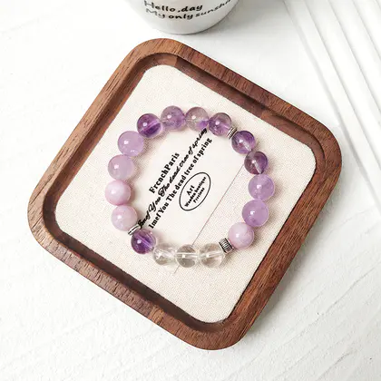 [Design] Purple Assay Lithium Single Ring Bracelet