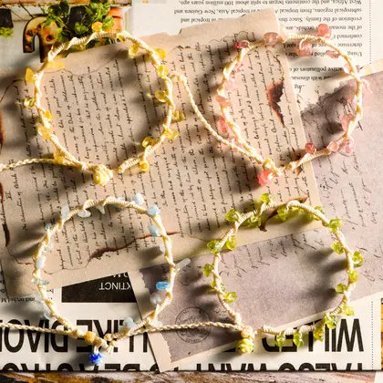 [Design] Gravel small fresh rope bracelet