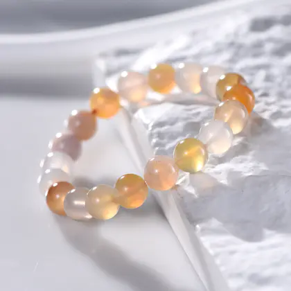 10mm Sakura Agate Bracelet