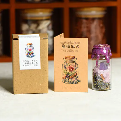 Chip Bottle Spell Wish Bottle Healing Bottle